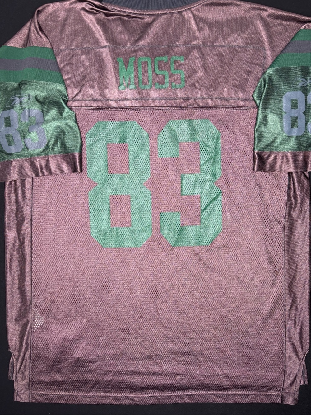 Vintage Santana Moss New York Jets Reebok Jersey 83 XL NFL Football Alternate